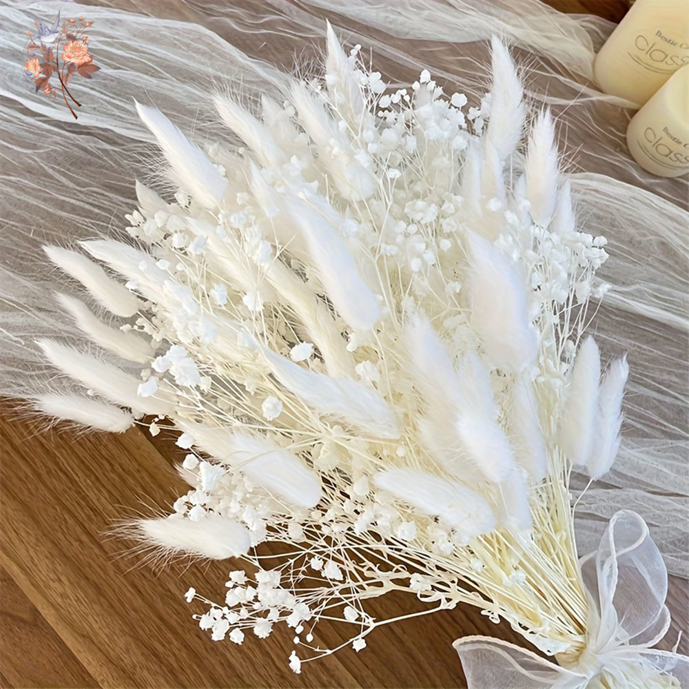 Dried Flower Bunch - Buquê de casamento de noiva com