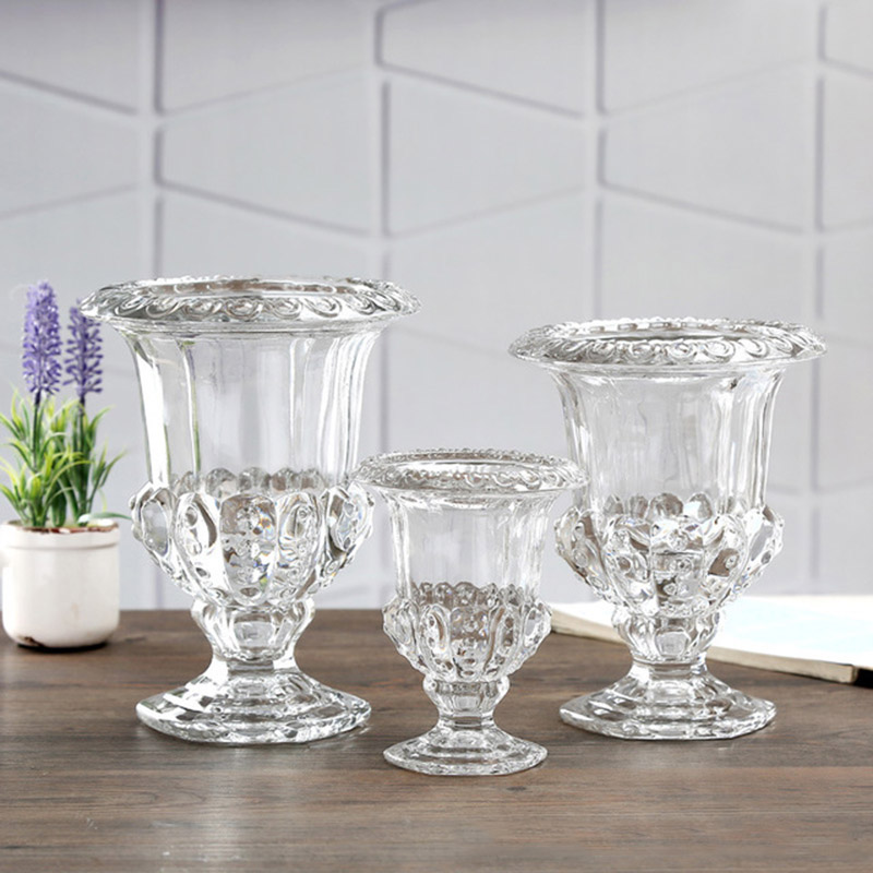 Vaso De Flor De Vidro Claro, v - Florist Supply Bulk avaliação e preço