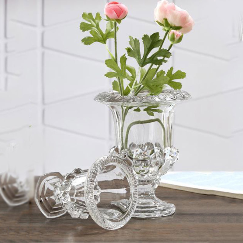 Vaso De Flor De Vidro Claro, v - Florist Supply Bulk avaliação e preço
