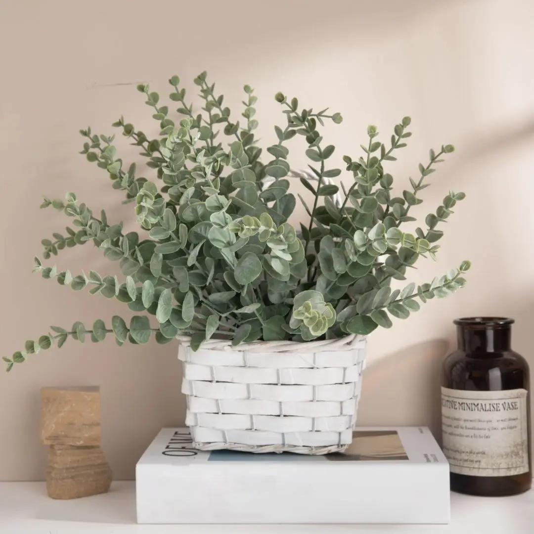10 pçs 38cm hastes de eucalipt - Florist Supply Bulk avaliação e preço
