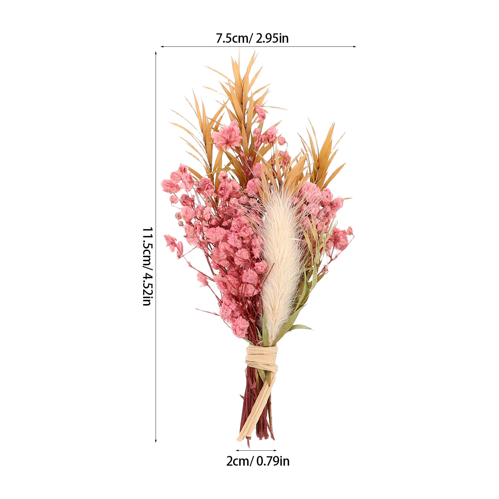 Conjunto de 3 Peças de Buquê F - Dried Flower Bunch avaliação e preço