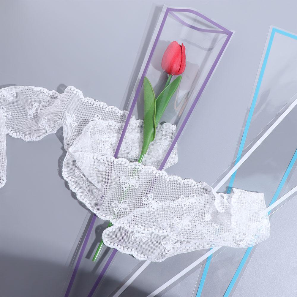 50PCS Sacos Transparentes para - Flower Supply avaliação e preço