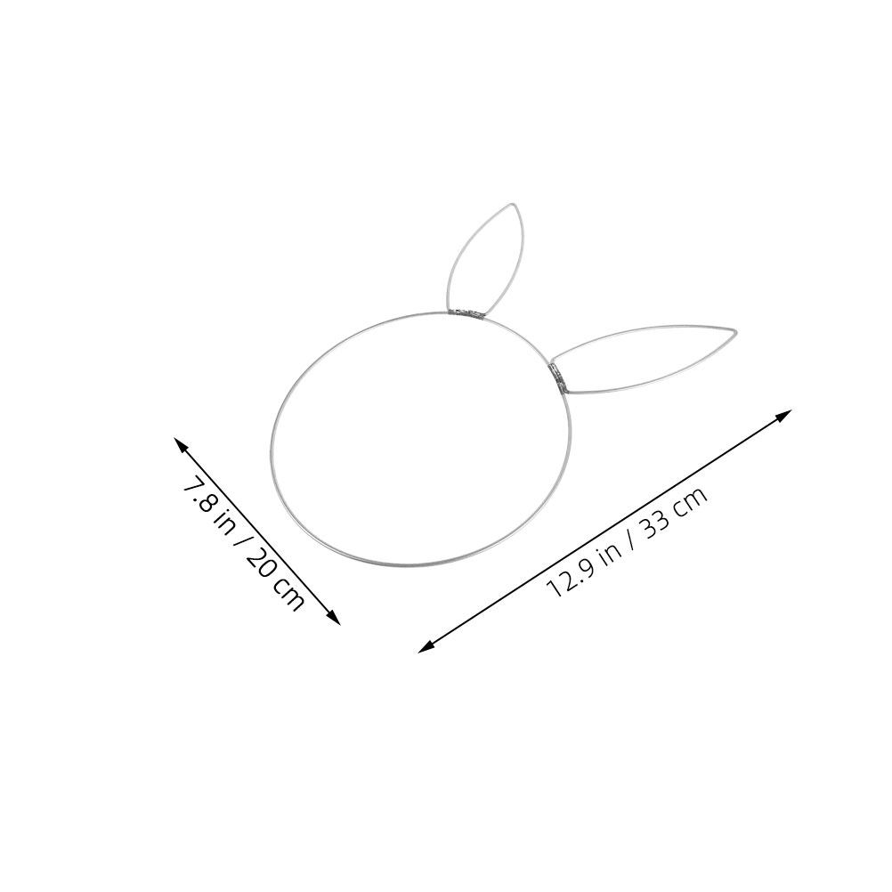 2 Peças de Anéis de Guirlanda  - Wreath Form Wire avaliação e preço