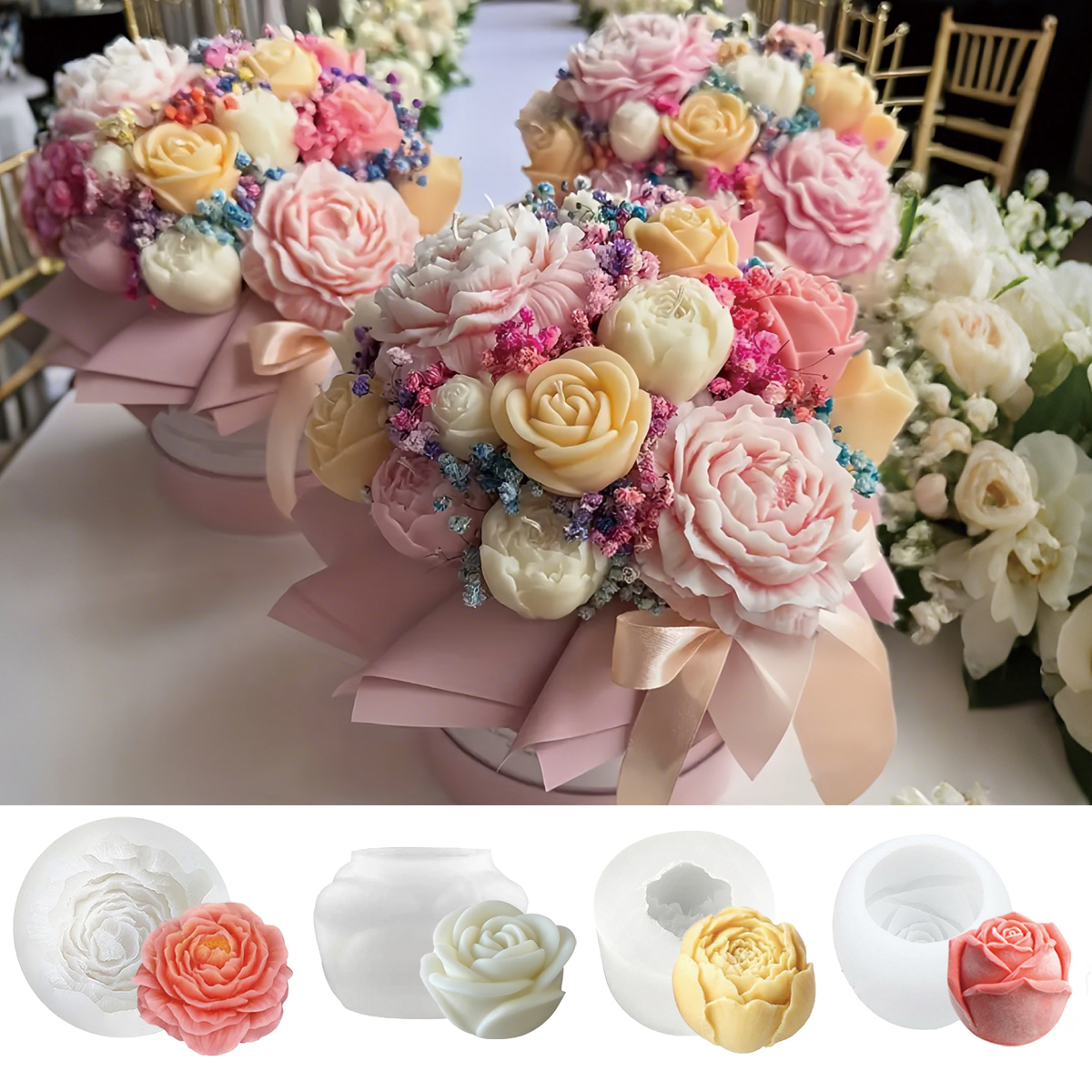 Conjunto de moldes florais de  - Florist Supply Bulk avaliação e preço