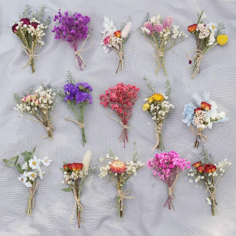 Buquê de Flores Naturais Secas - Dried Flower Bunch avaliação e preço